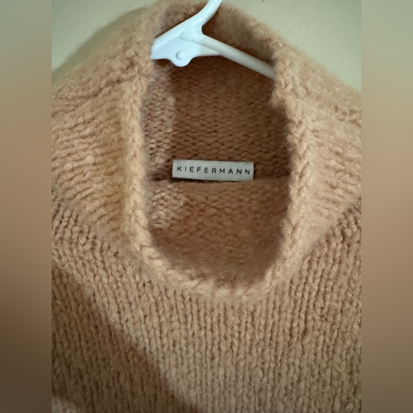 “SOLD” Kiefermann Denmark Alpaca+Merino Chunky Oversized Turtleneck Knit Sweater - Picture 16 of 16